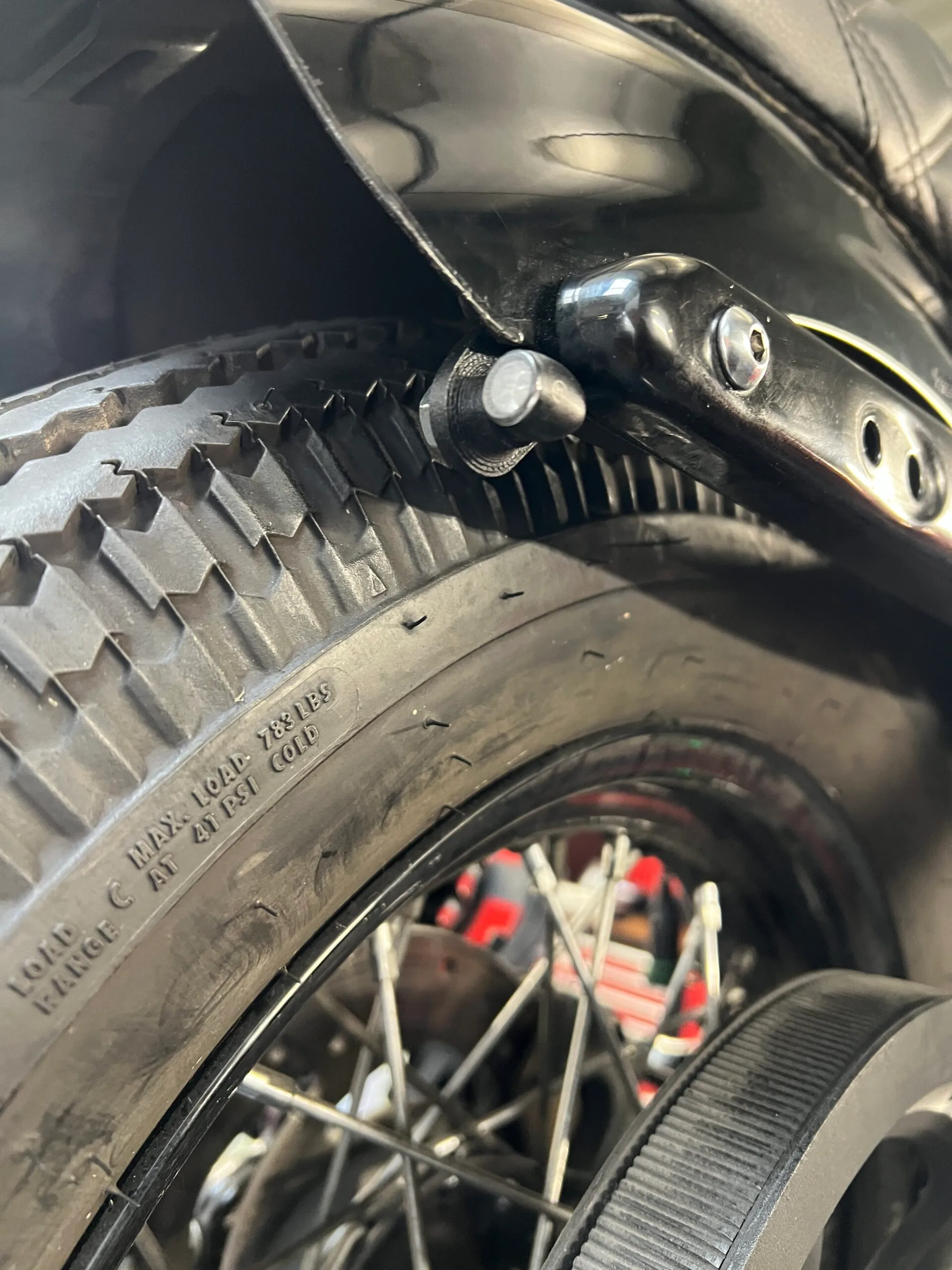 Support clignotant arrière pour Sportster – Image 5